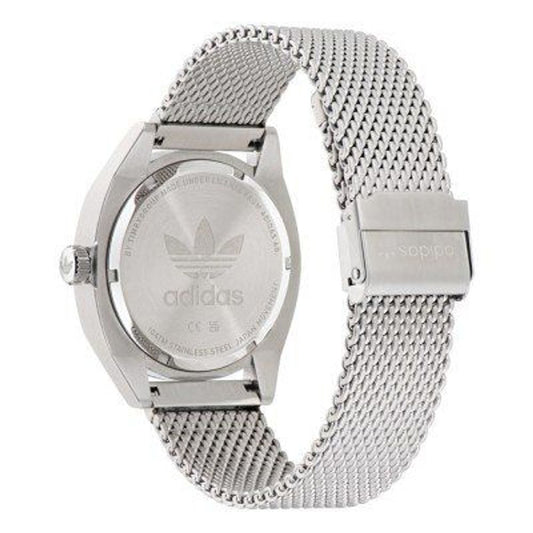 Gray Stainless Steel Dress Watch