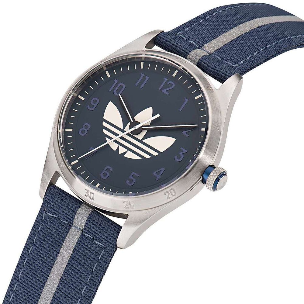 Blue Fabric Sport Watch