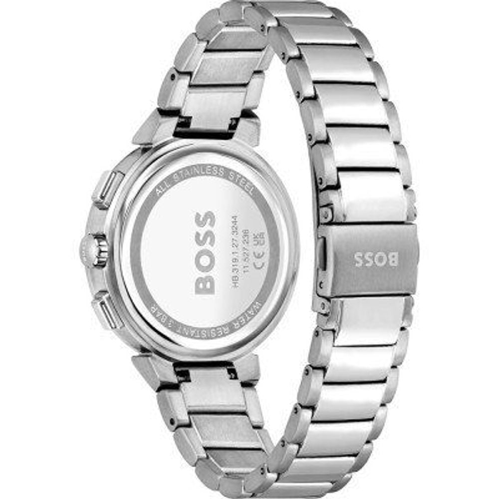 Silver Stainless Steel Dress Watch