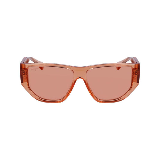 Orange Injected Sunglasses
