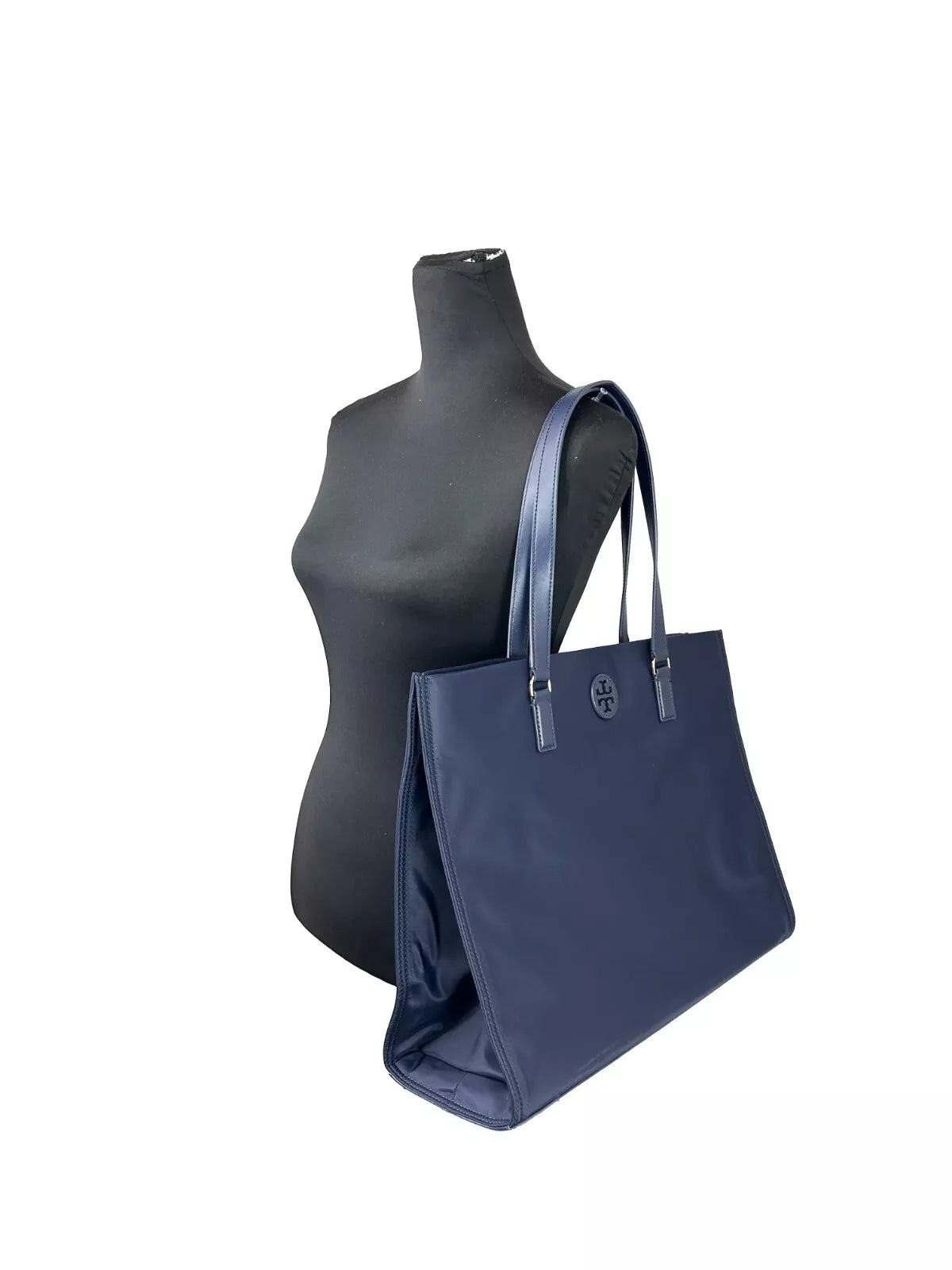 Navy Ella Large Nylon Tote Bag Purse 136144