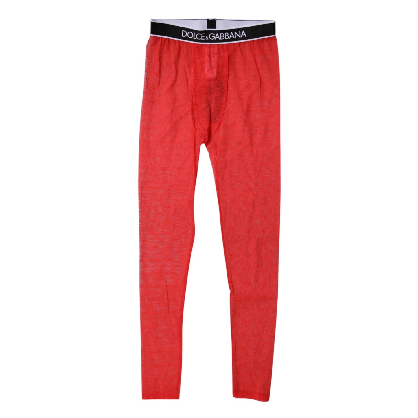 Red Logo Lace Lingerie Tight Pants Underwear