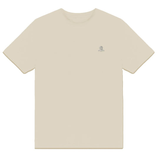 Beige Cotton T-Shirt