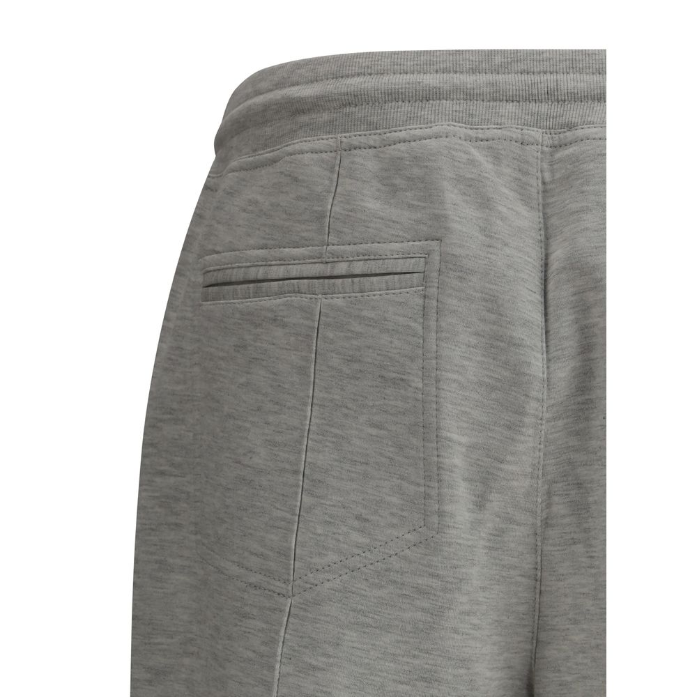 Sweatpants in cotton e cashmere