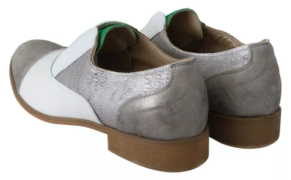 Multicolor Leather Slip-on Loafers Shoes