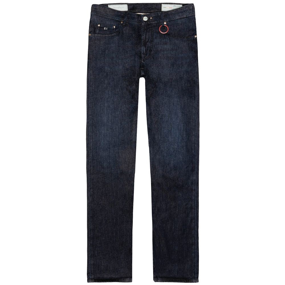 Blue Cotton Jeans & Pant