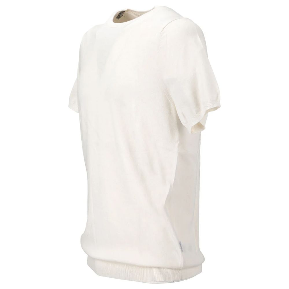 White Cotton Polo Shirt
