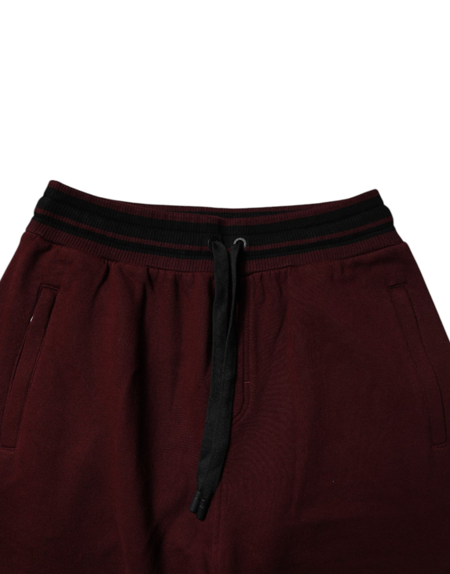 Bordeaux Cotton Jogger Men Sweatpants Pants
