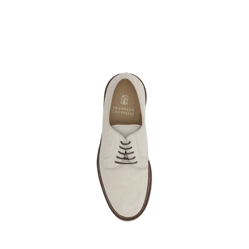 Suede Derby lace-up Shoes