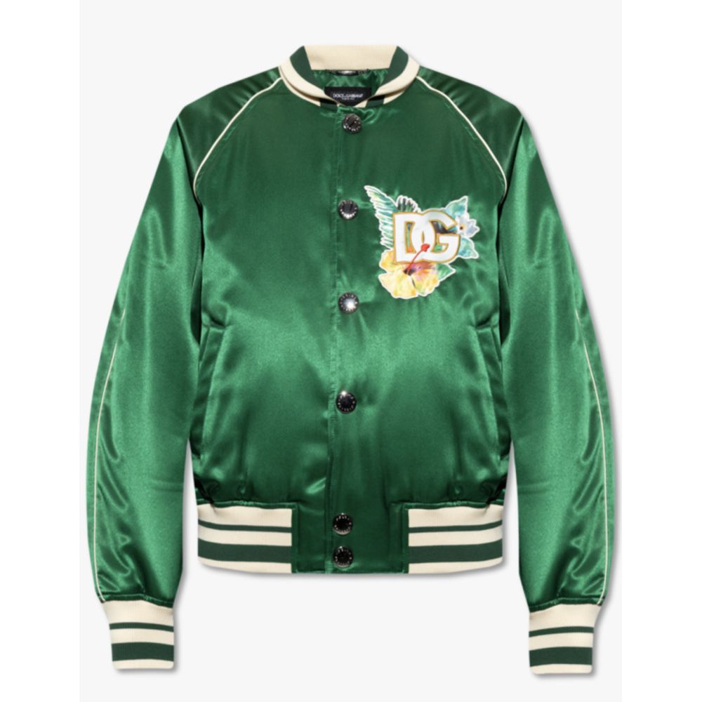Green Polyester Jacket