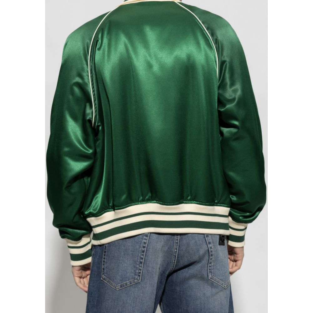 Green Polyester Jacket