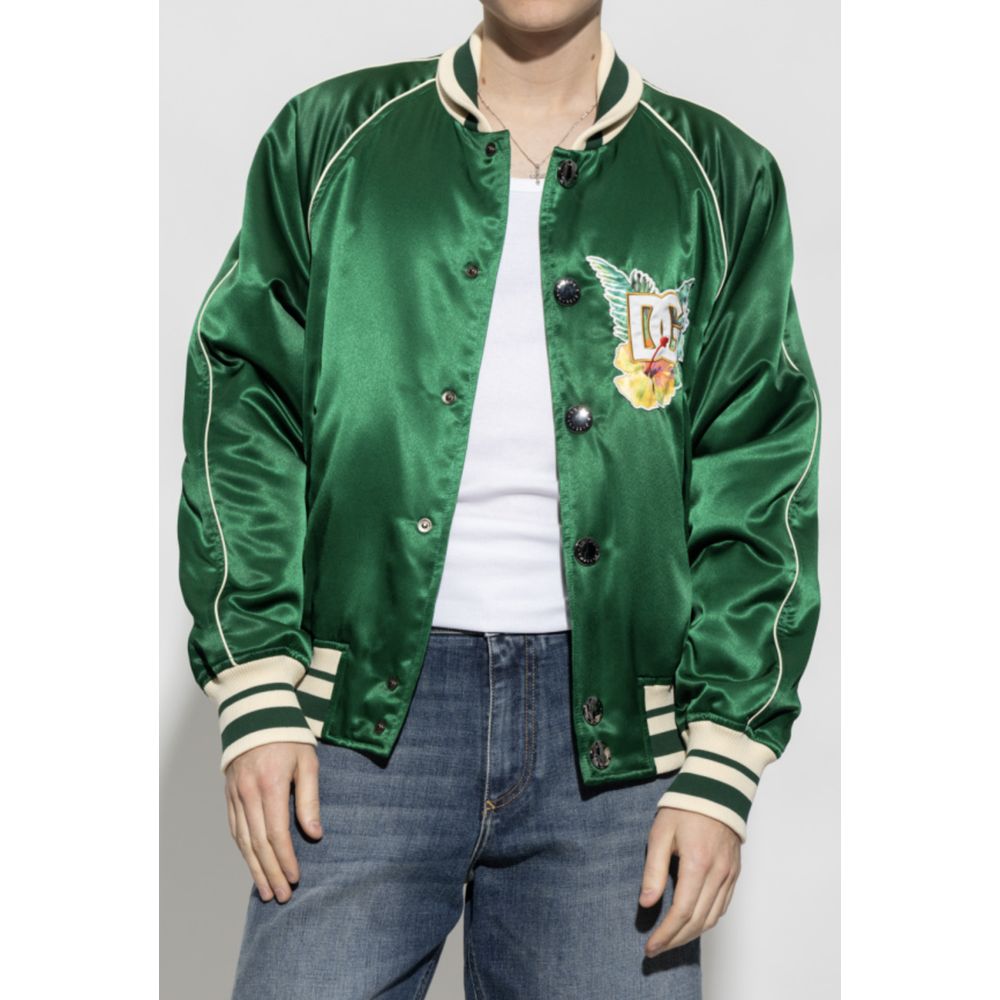 Green Polyester Jacket