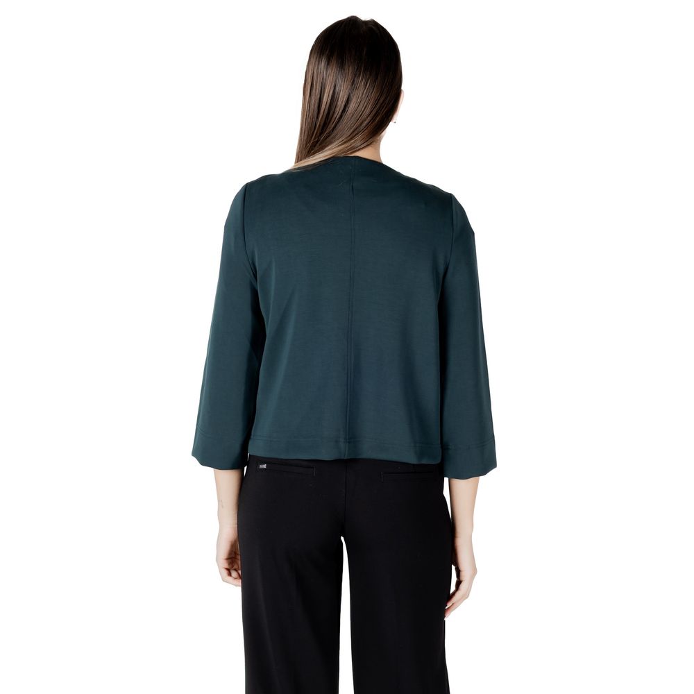Green Modal Jackets & Coat