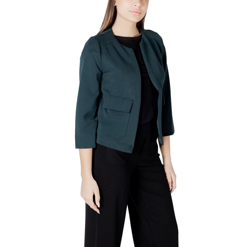 Green Modal Jackets & Coat
