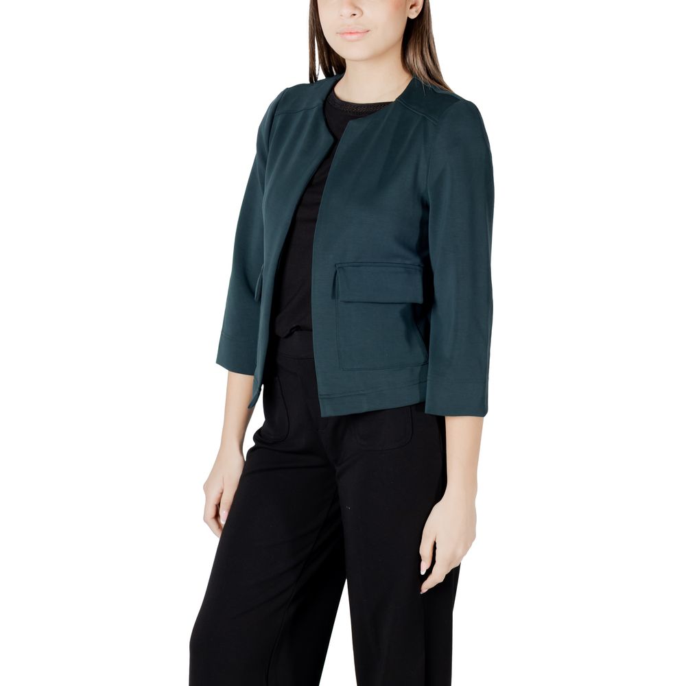 Green Modal Jackets & Coat