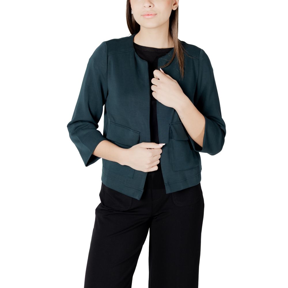 Green Modal Jackets & Coat
