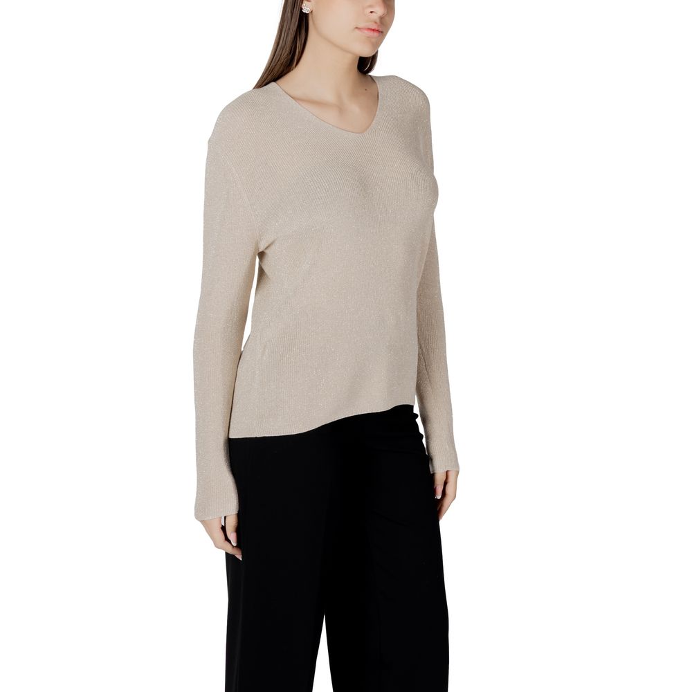 Gold Cotton Tops & T-Shirt