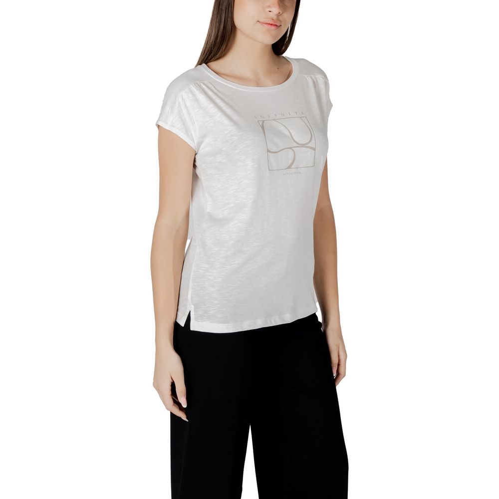 White Cotton Tops & T-Shirt