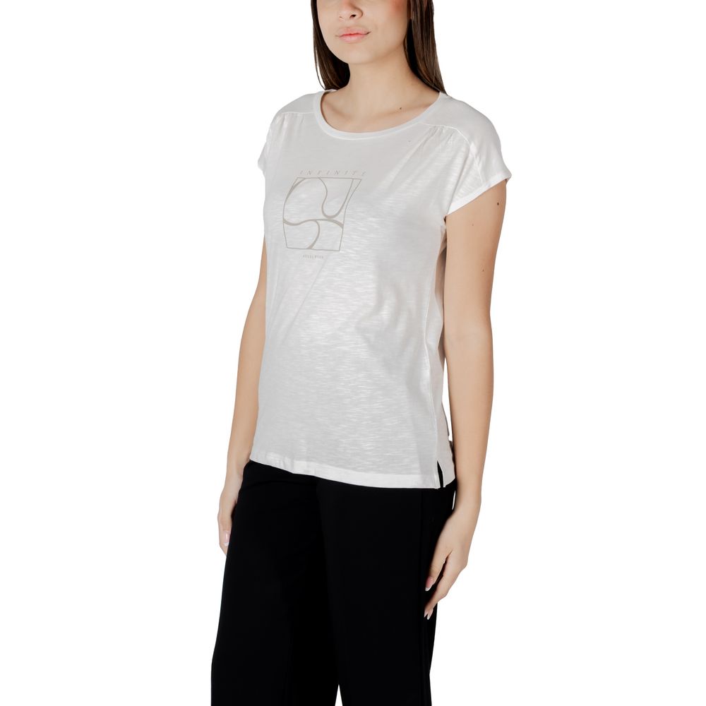 White Cotton Tops & T-Shirt