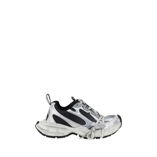Multicolor Fabric Chunky Sneakers