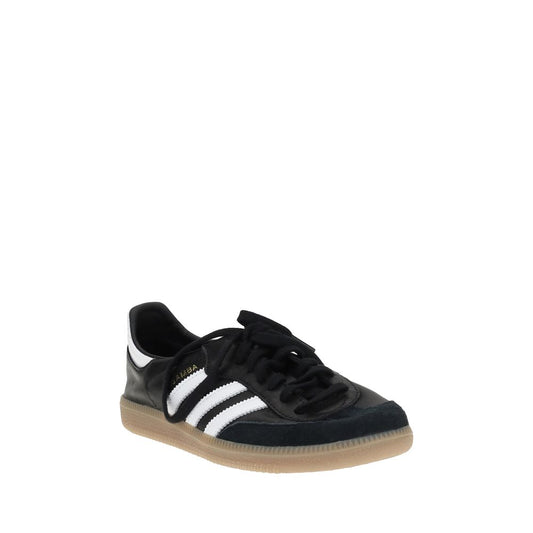 Black Calf Leather Bos Taurus Athletic Sneakers