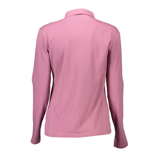 Pink Cotton Polo Shirt