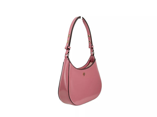 Patent Emerson Small Shoulder Bag Purse Pink