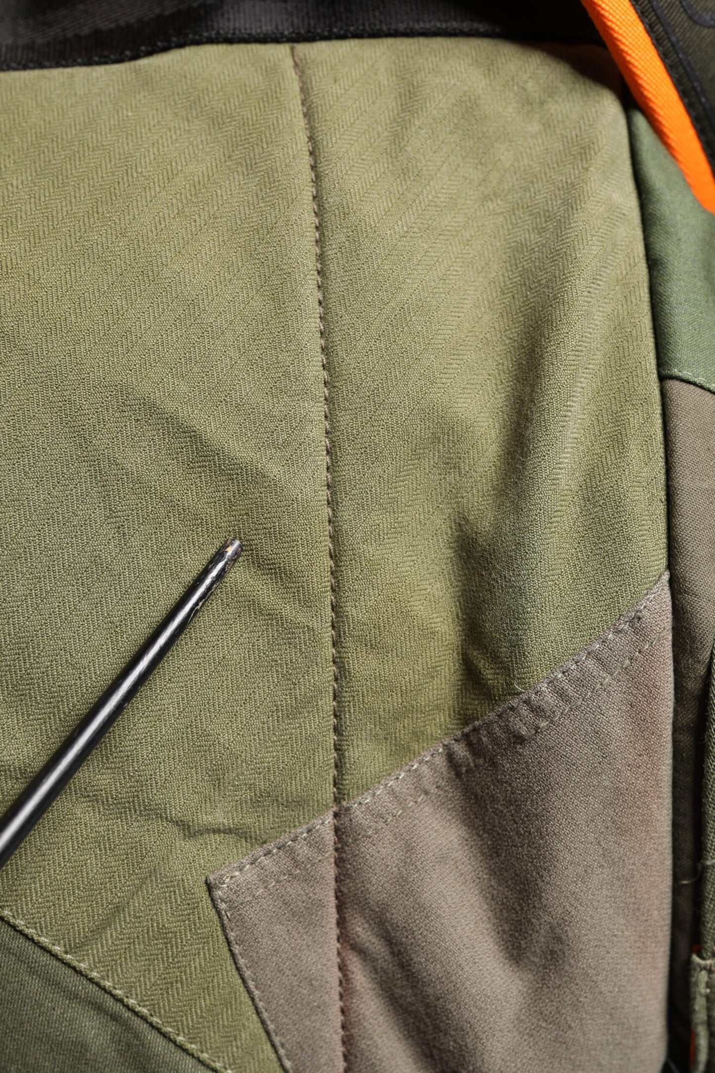 Military Green Patchwork Travel Backpack Bag
