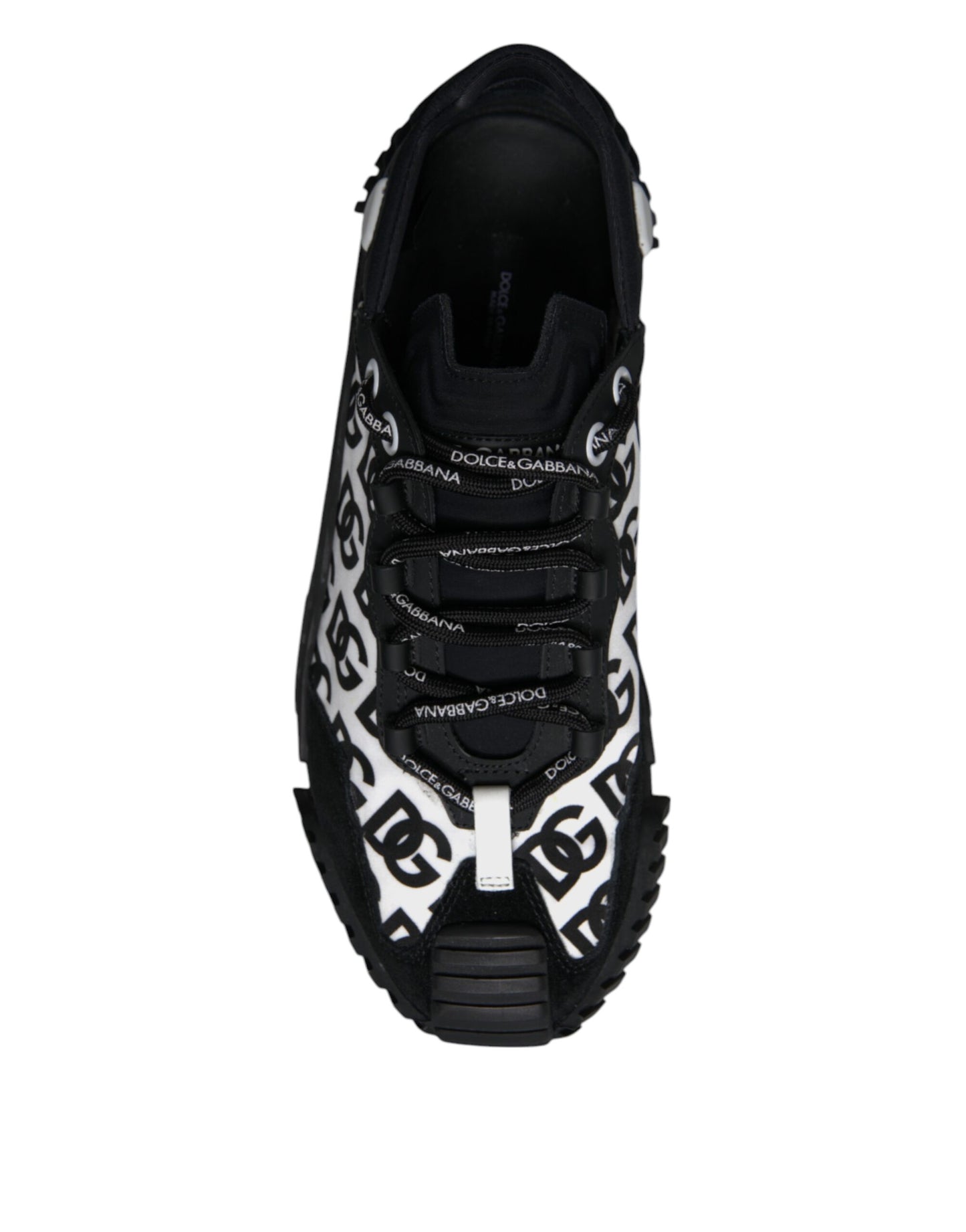 Black Logo Lace Up Low Top NS1 Sneakers Shoes