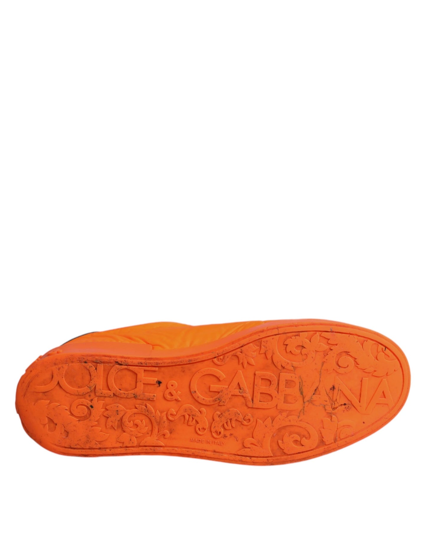 Orange Portofino Logo Tape Men Sneakers Shoes