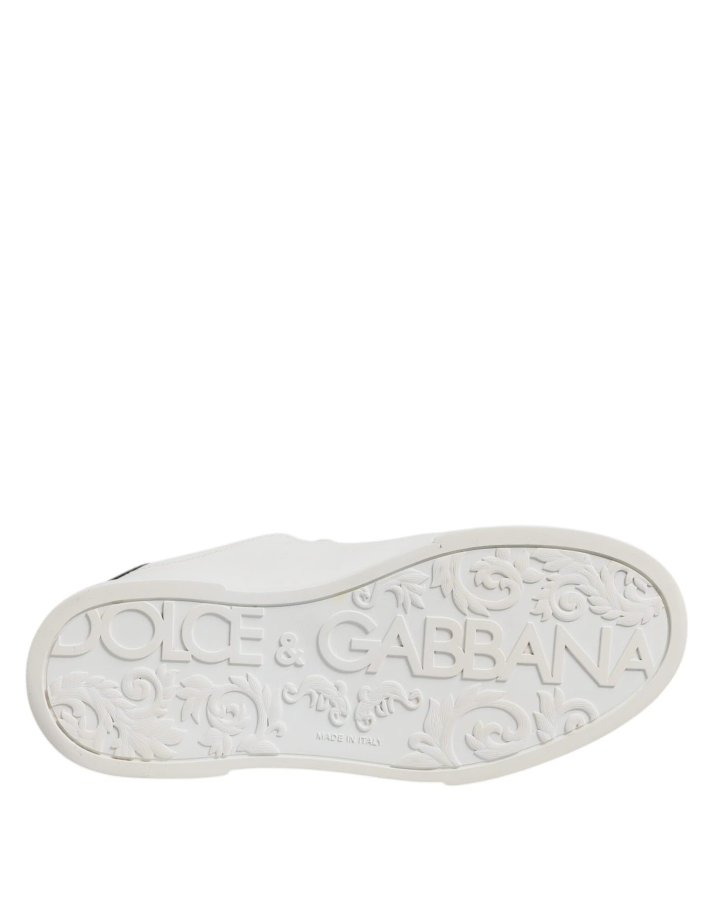 White Royal Crown Low Top Sneakers Shoes
