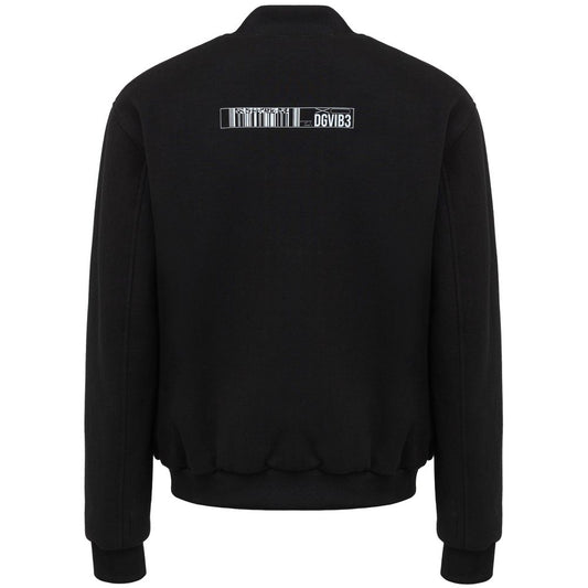 Black Viscose Bomber