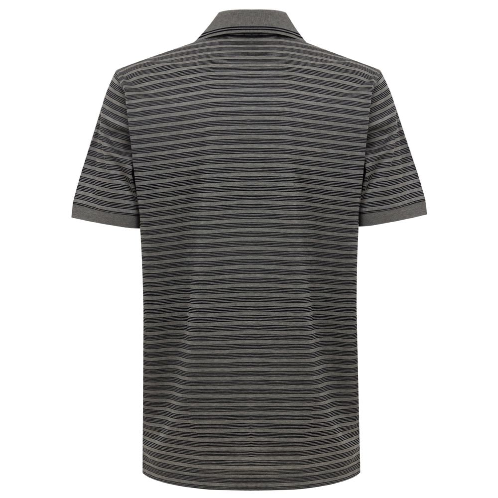 Brown Cotton Polo Shirt