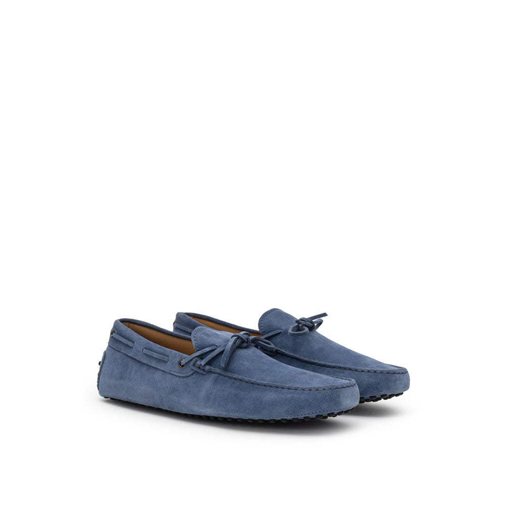 Turquoise Suede Leather Loafer