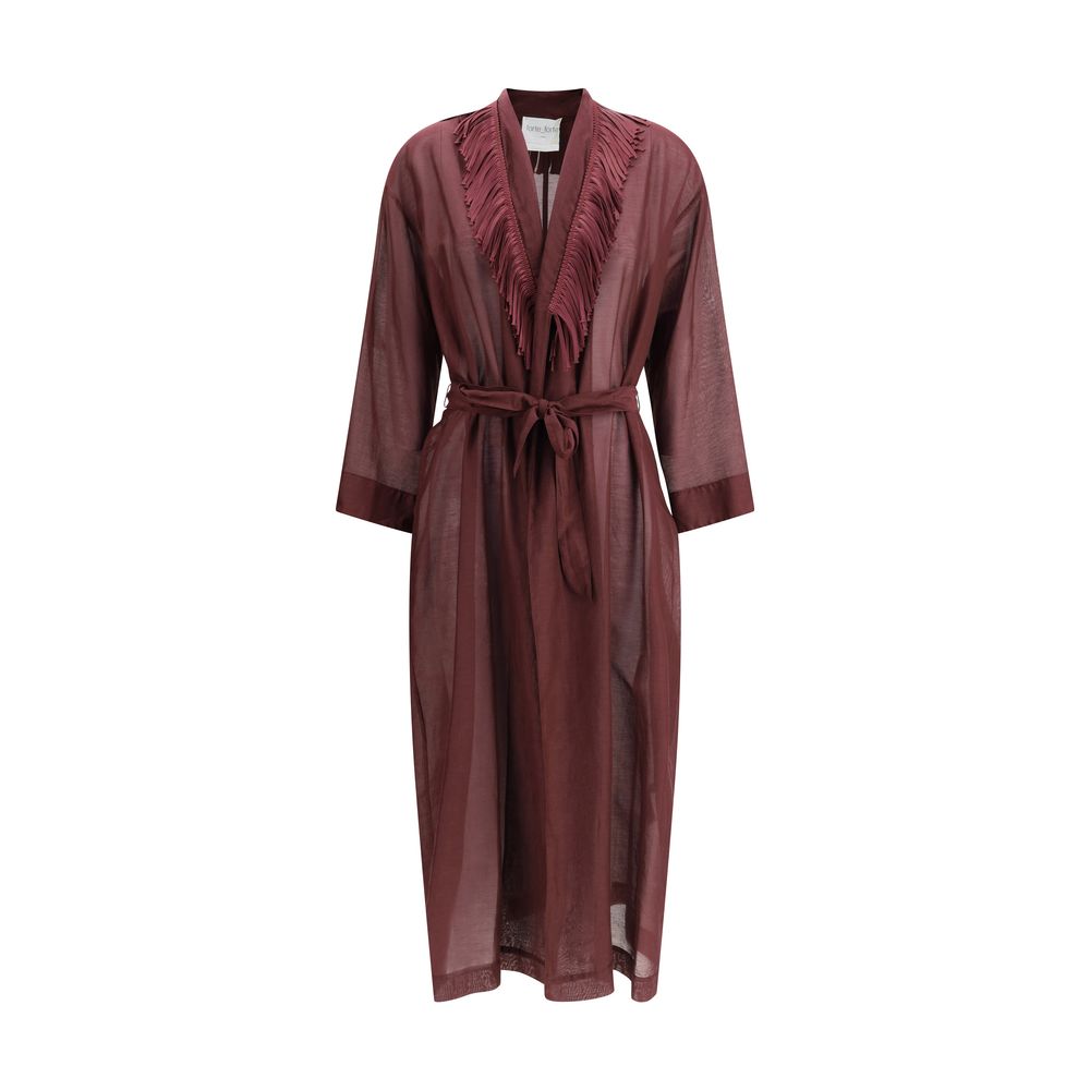 Fringed long Robe