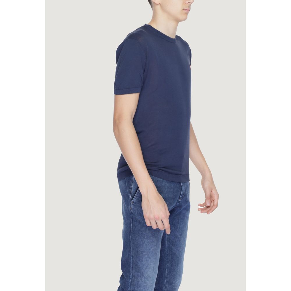 Blue Cotton T-Shirt