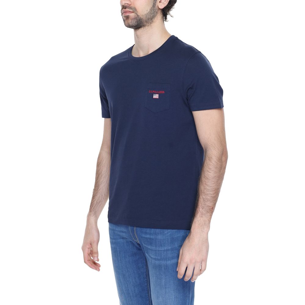 Blue Cotton T-Shirt