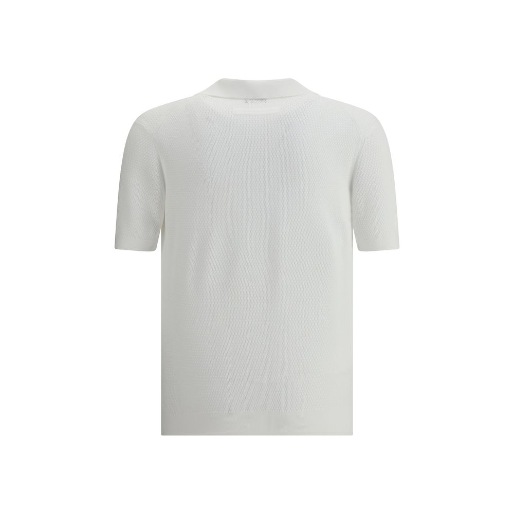 Knit Polo Shirt