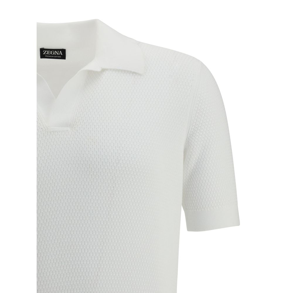 Knit Polo Shirt