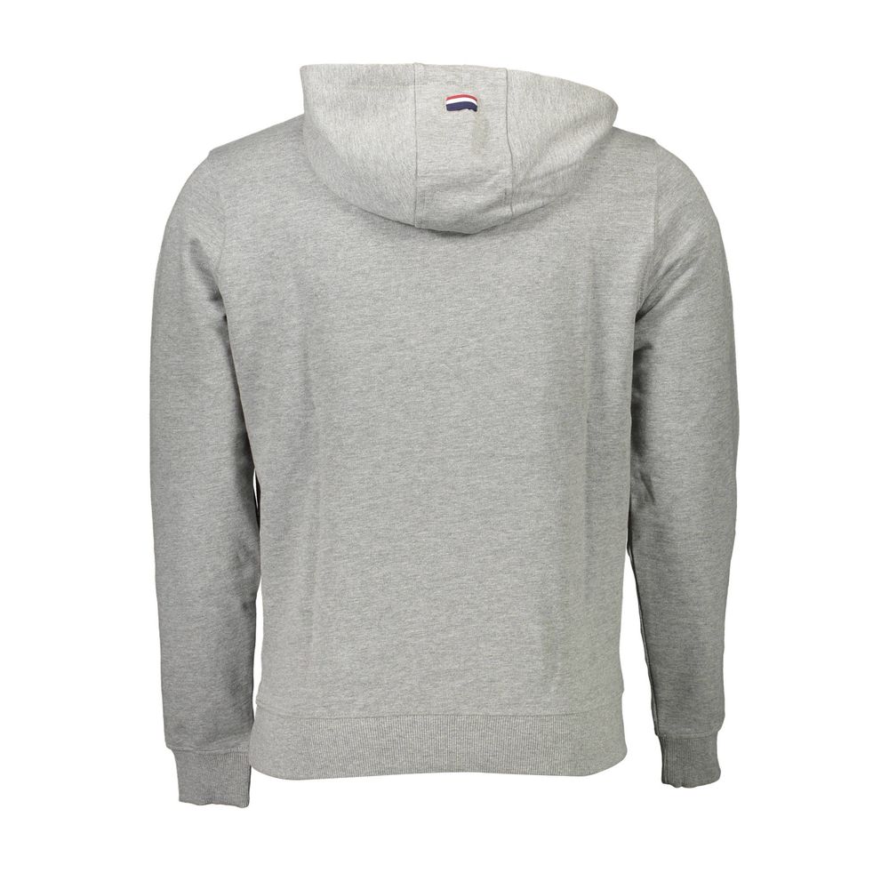 Grigio Cotton Men Sweatshirt