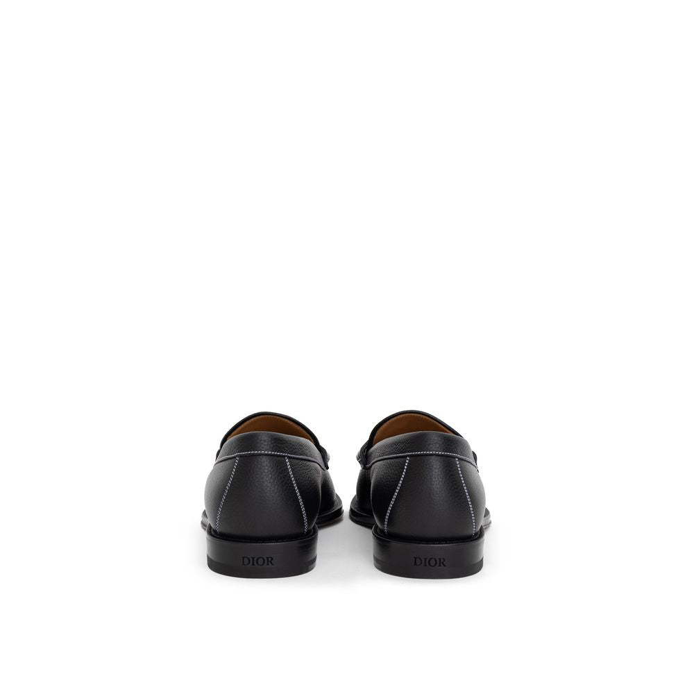 Black Leather Loafer