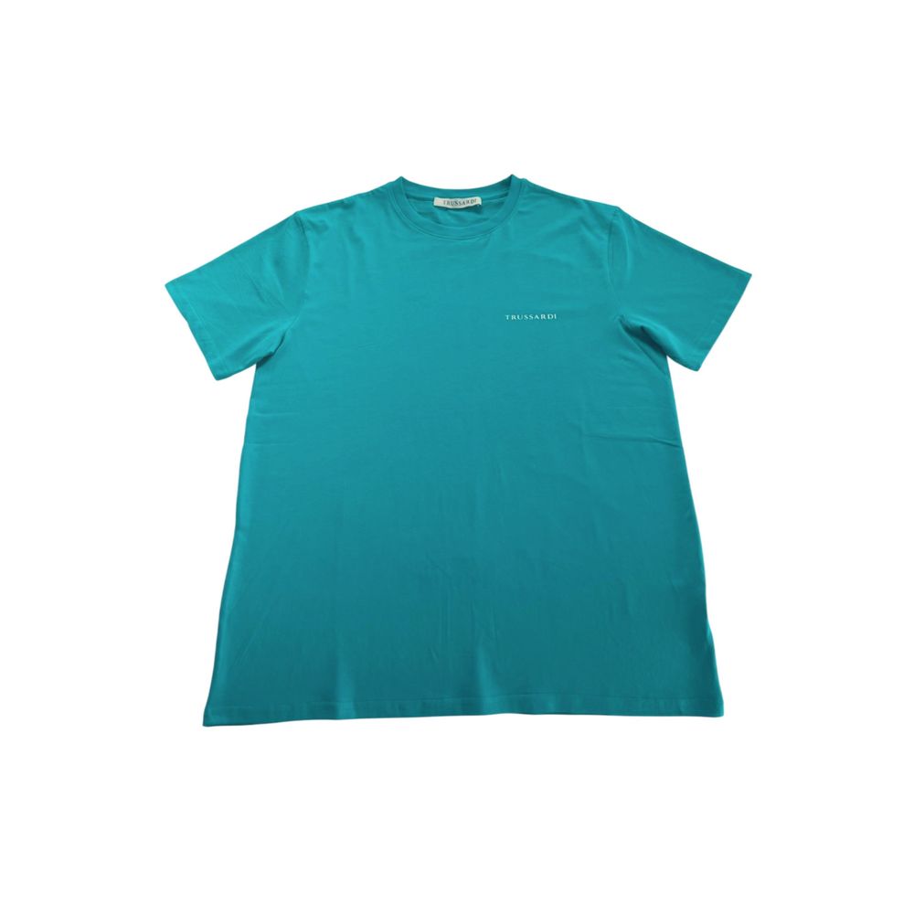 Light Blue Cotton T-Shirt