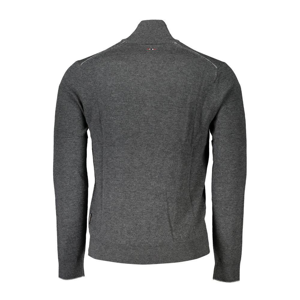 Gray Fabric Sweatshirt