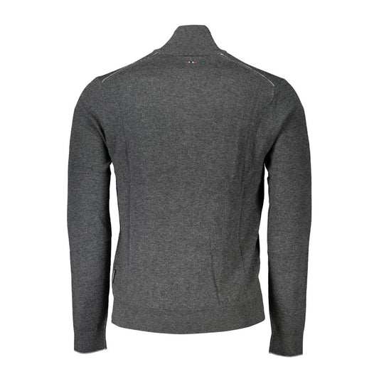 Gray Fabric Sweatshirt
