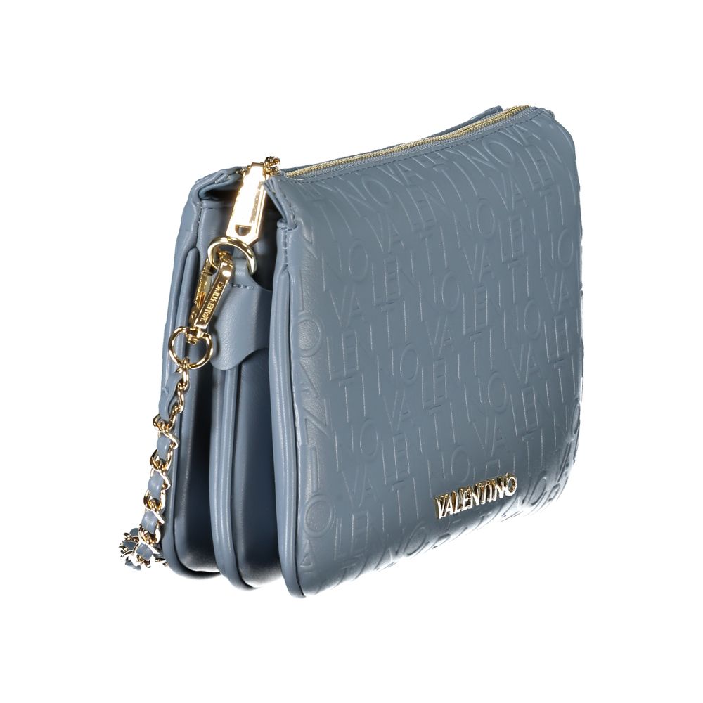 Blue Polyethylene Handbag