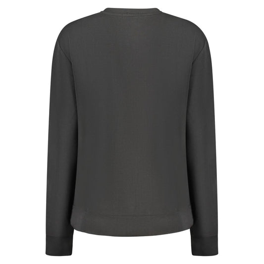 Black Polyester Women Sweater