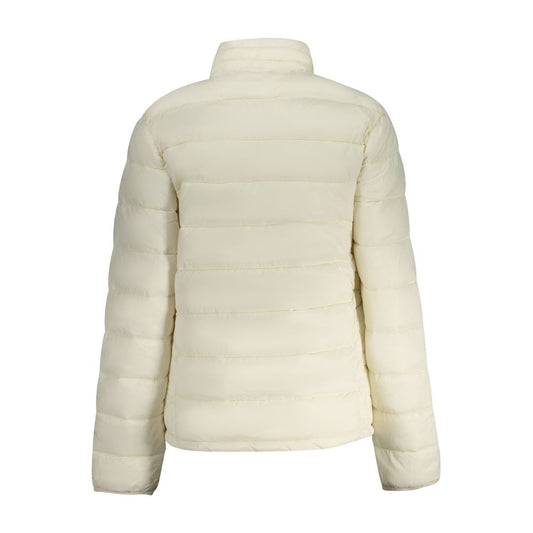 White Polyamide Women's Jacket