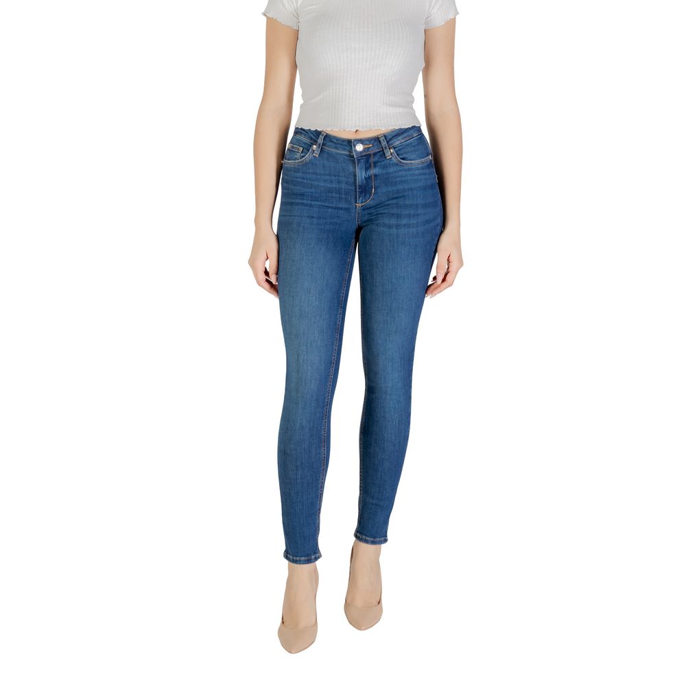 Blue Cotton Jeans & Pant