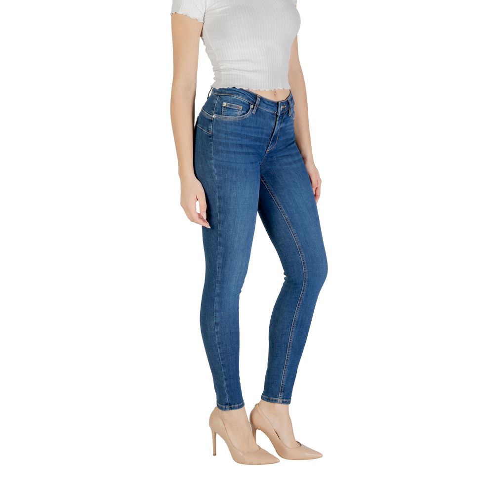 Blue Cotton Jeans & Pant