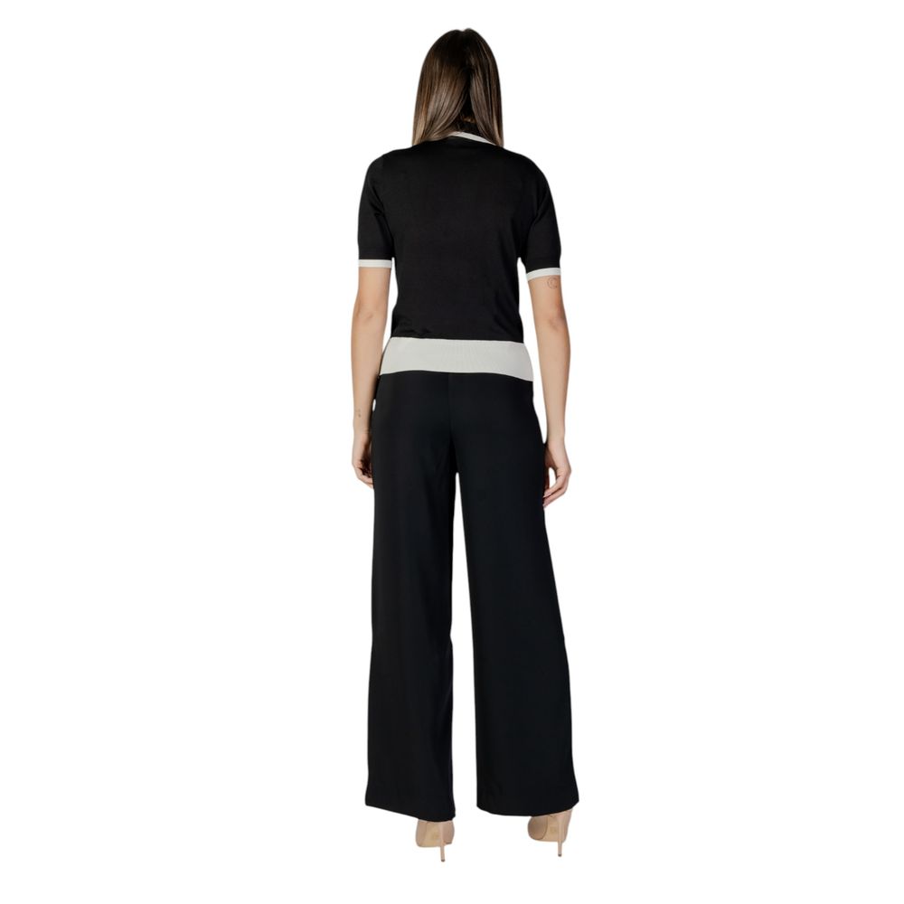 Black And White Viscose Tops & T-Shirt
